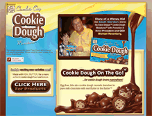 Tablet Screenshot of cookiedoughminis.com